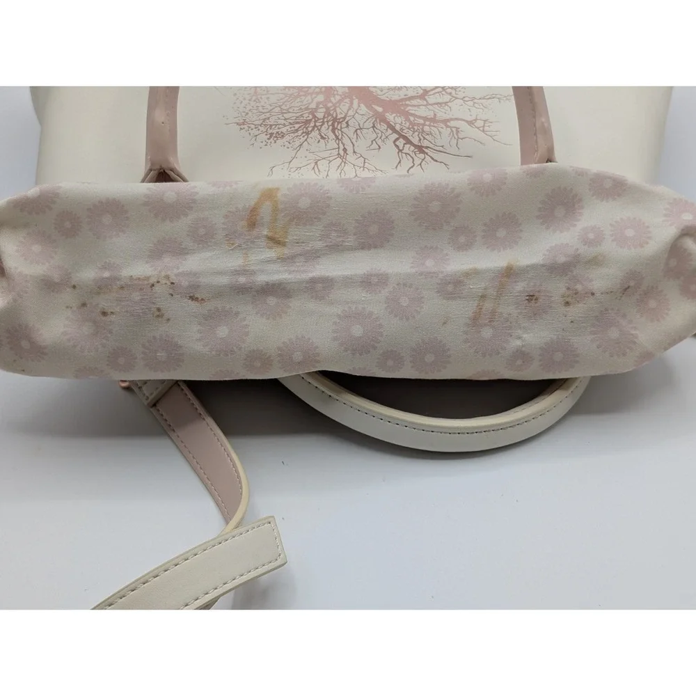 Disney Parks Harry Potter Wizarding World Handbag 3D Floral Convertible HTF Rare